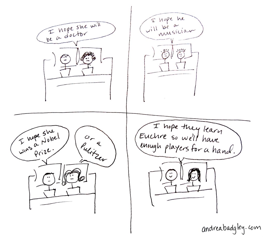 Euchre cartoon drawing at andreabadgley.com