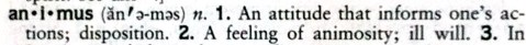 animus definition
