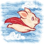 Flying Pig graphic from npr.org