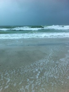 Surf at Anna Maria in Tropical Storm Andrea on andreabadgley.com