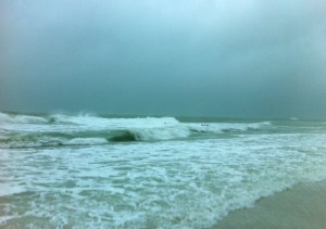 Surfers at Anna Maria Island during Tropical Storm Andrea on andreabadgley.com