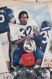 OJ Simpson, 1977, Buffalo Bills uniform, photo by Annie Leibovitz on andreabadgley.com