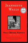 Half Broke Horses_ A True-Life Novel red book cover by Jeannette Walls on andreabadgley.com