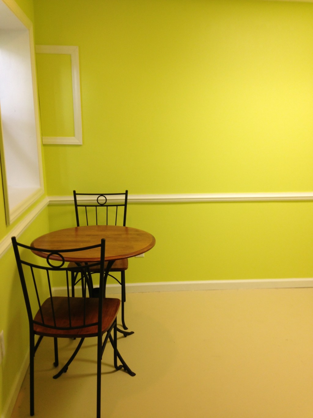 office with cafe table by Andrea Badgley on Butterfly Mind