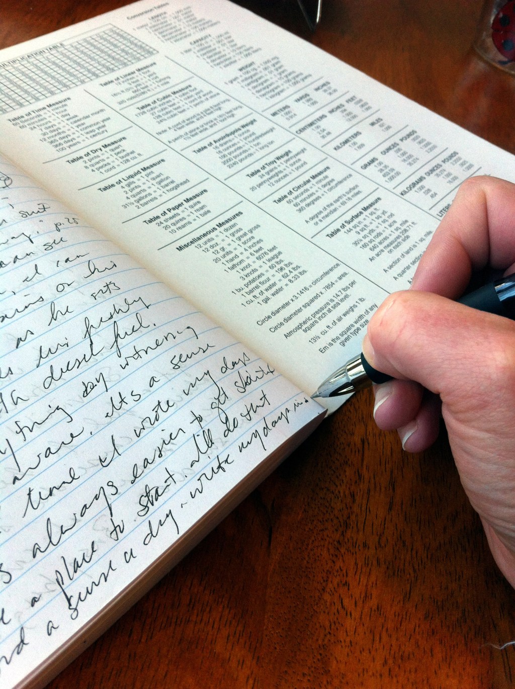 writing in composition book by Andrea Badgley on Butterfly Mind