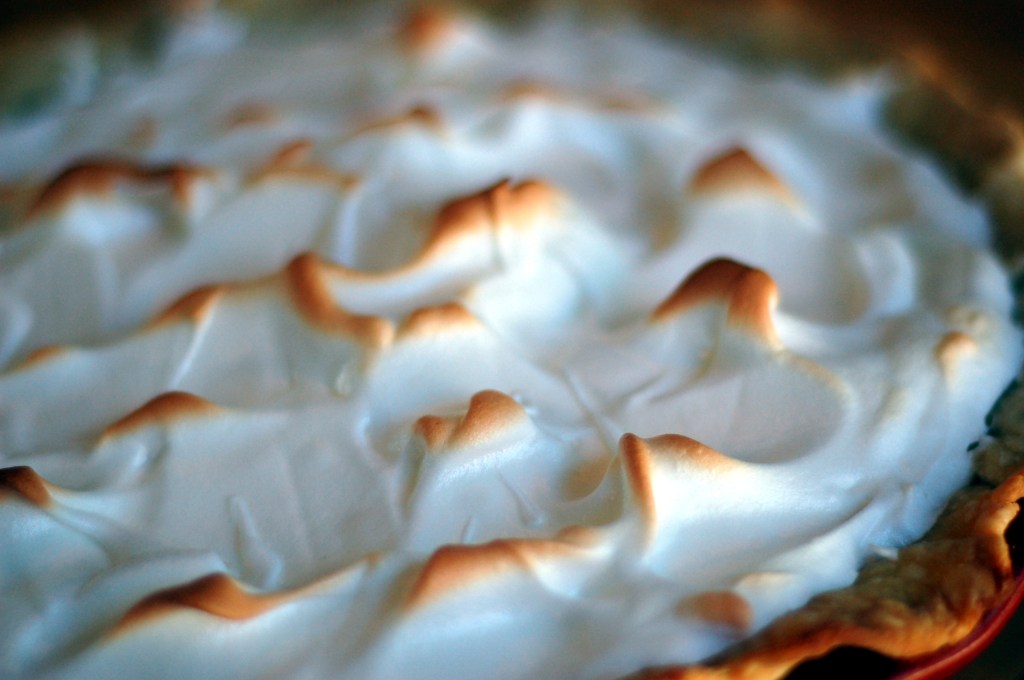 Lemon meringue pie