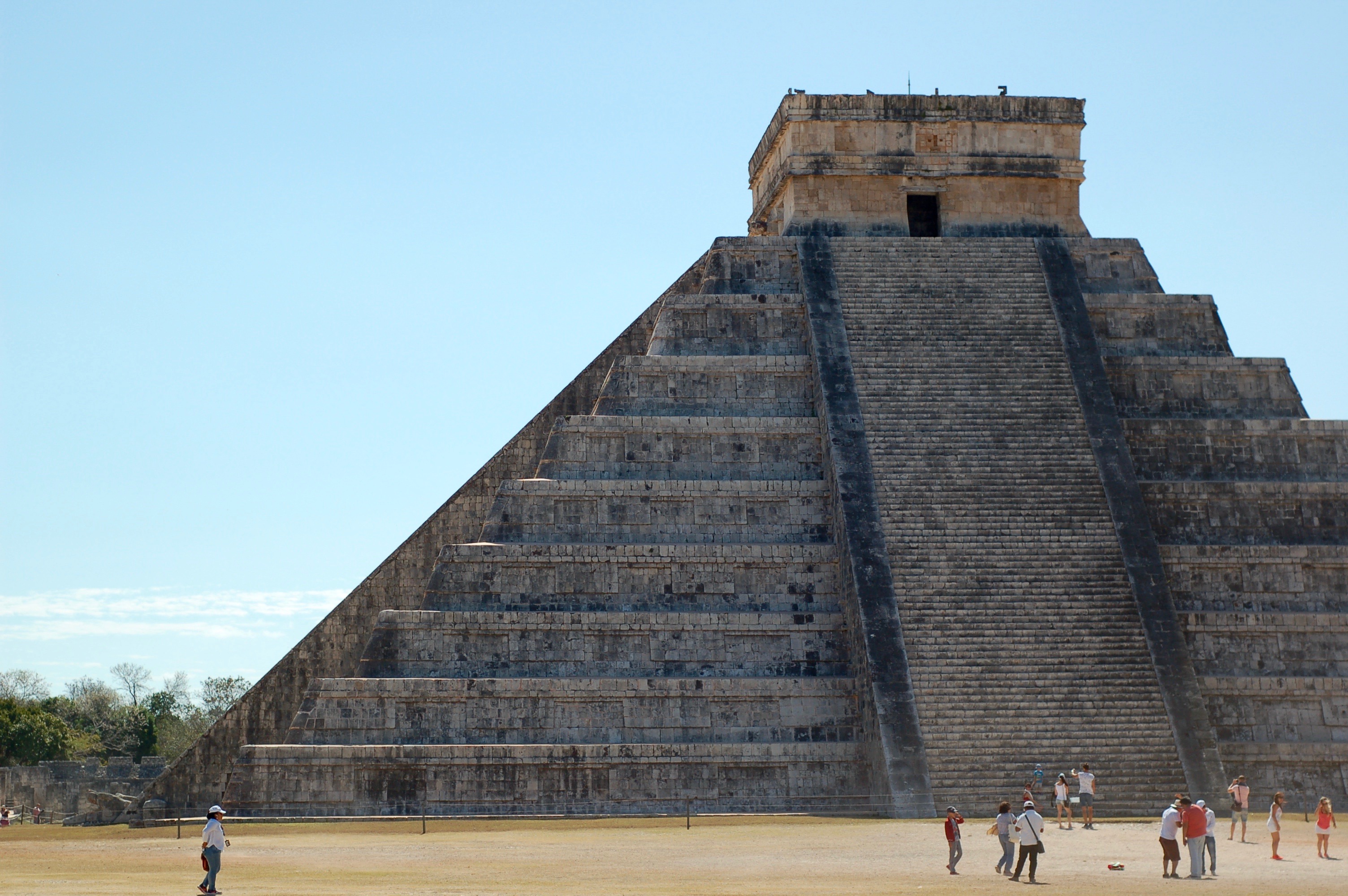 El Castillo pyramid at Chichen Itza